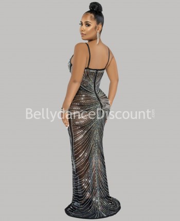 Transparentes Tanzkleid...