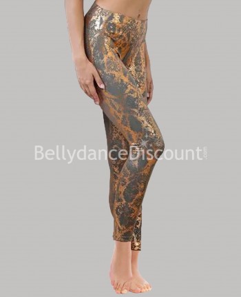 Copper dance workout leggings