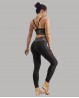Black dance workout outfit