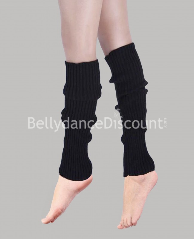 Black dance gaiters