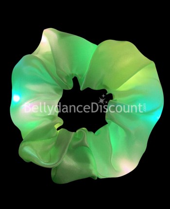 Green luminous scrunchie