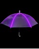 Parapluie lumineux rose violet
