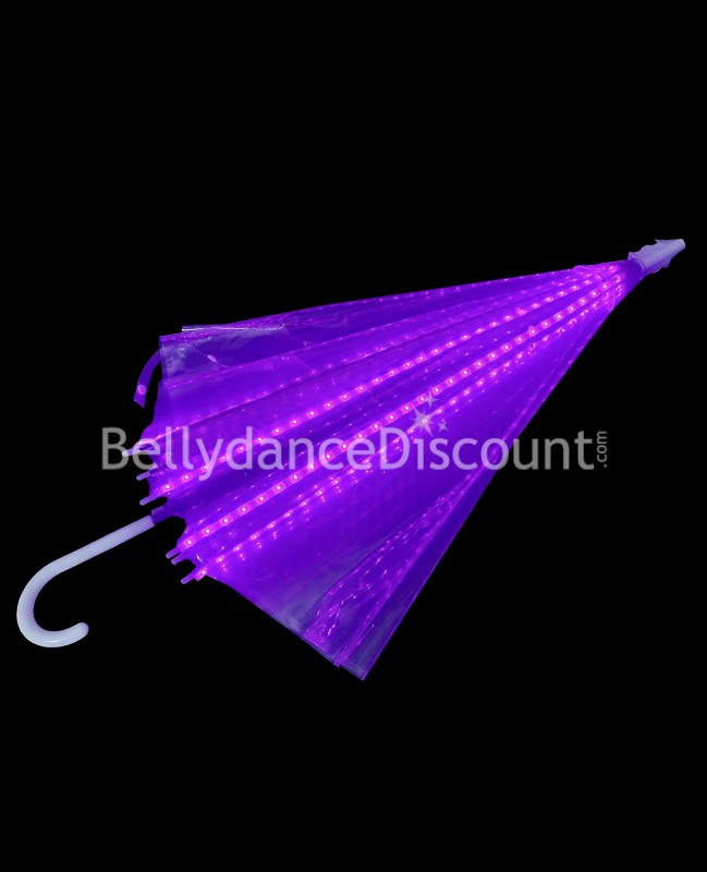 Leuchtender Schirm Rosa Violett