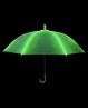 Ombrello luminoso verde