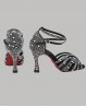Escarpins de danse noirs à strass