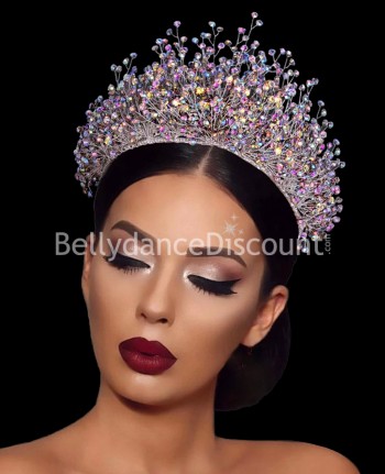 Crown with rhinestones