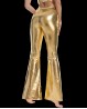 Gold metallic pants