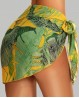 Foulard di danza del ventre stampa giungla