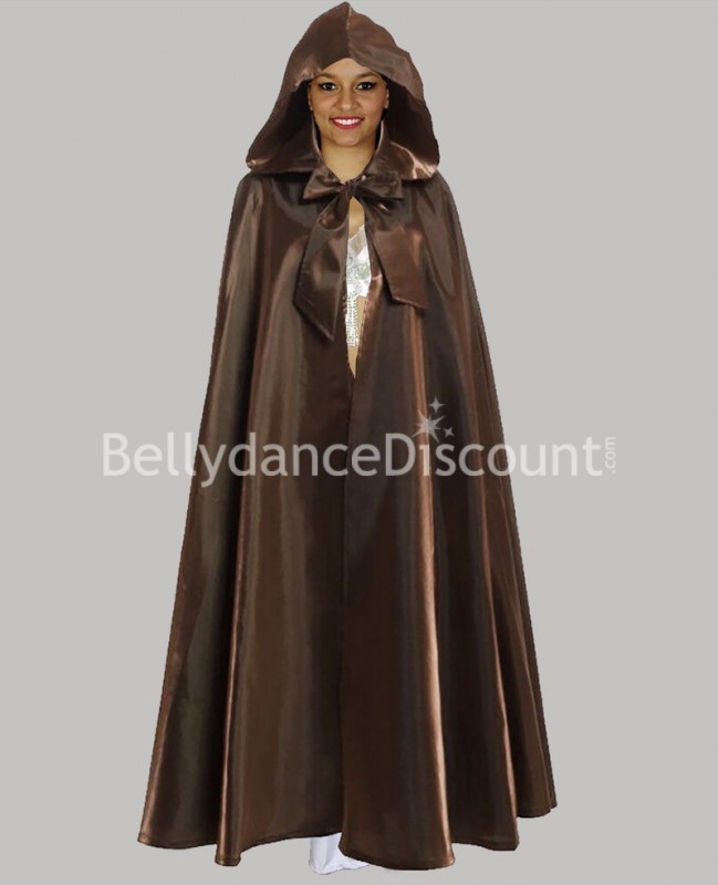 Bühnen-Cape Satin bronzefarben