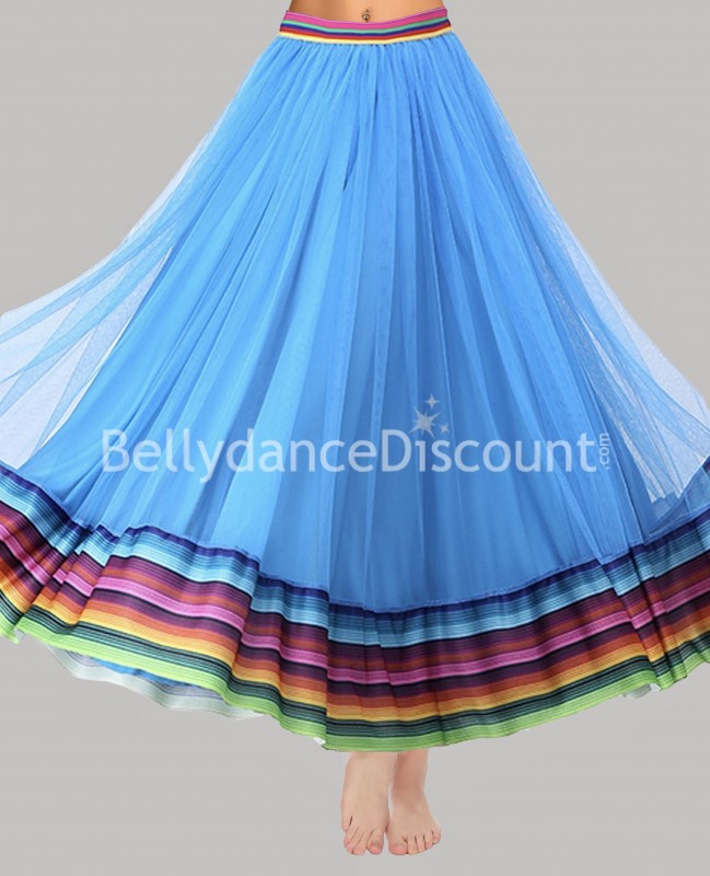 Bollywood Tanzkleid Hellblau