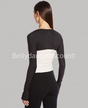 Black long sleeve dance bolero