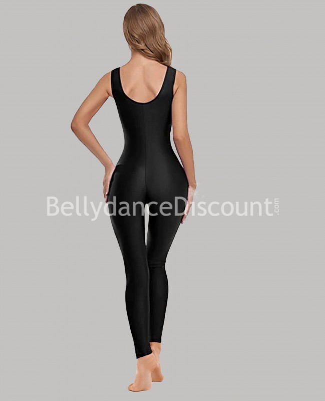 Combinaison de danse en lycra noire