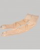Satin dance footless tights - Nude