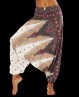 Pantalon de danse indienne blanc