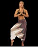 Pantalon de danse indienne blanc
