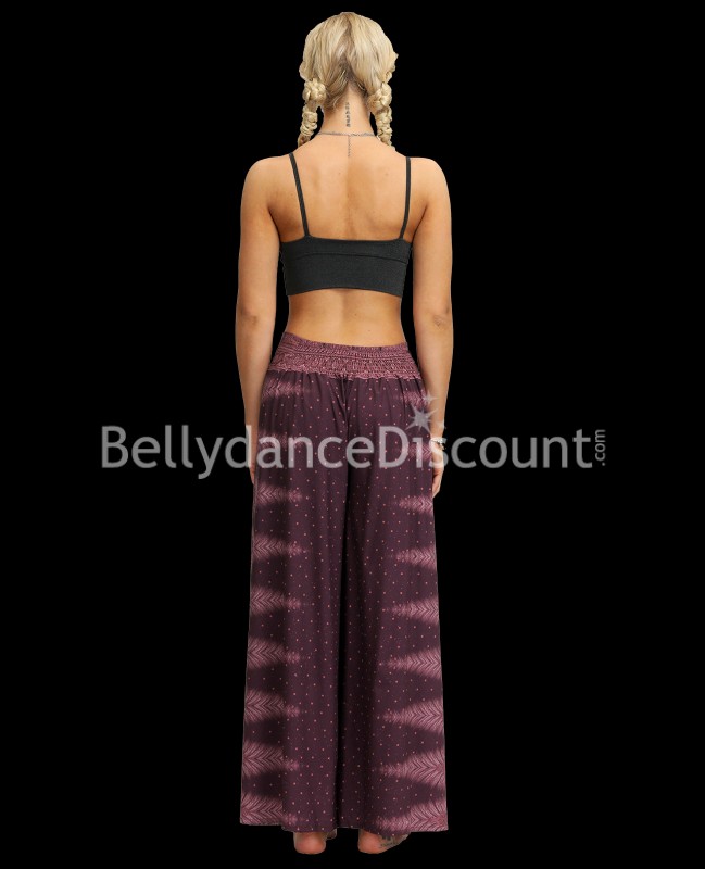 Plum indian pants