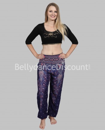 Pantalones morados de la India