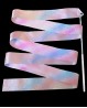 Glittery gradient pink dance and Rhythmic Gymnastics ribbon