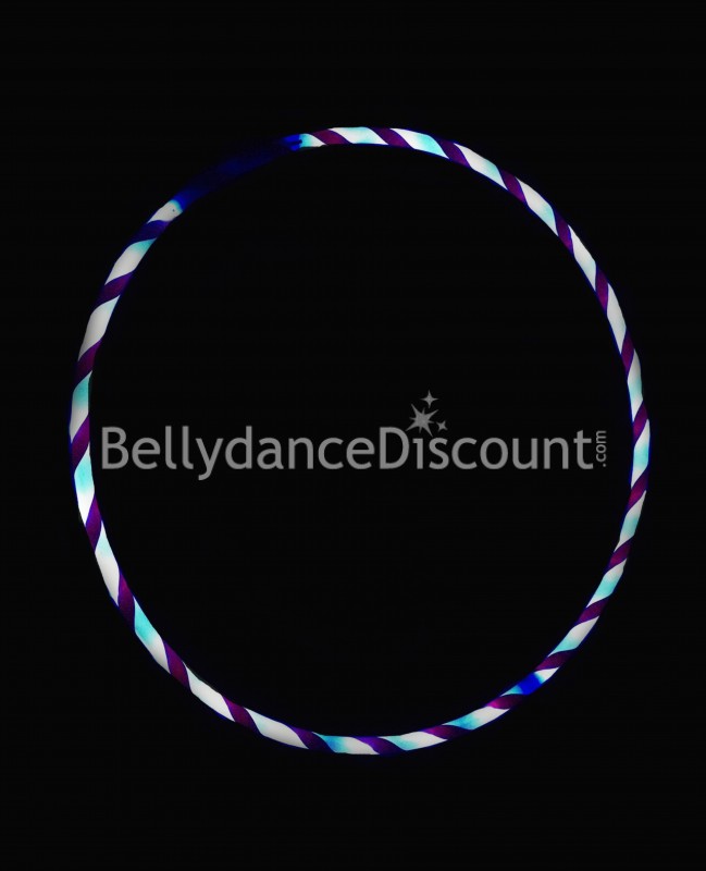Lighted belly dance hoop light blue (Second choice)