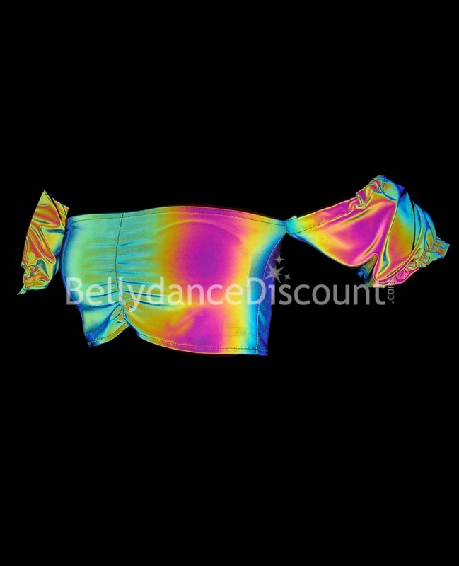 Crop top luminescente