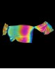 Crop top luminiscente