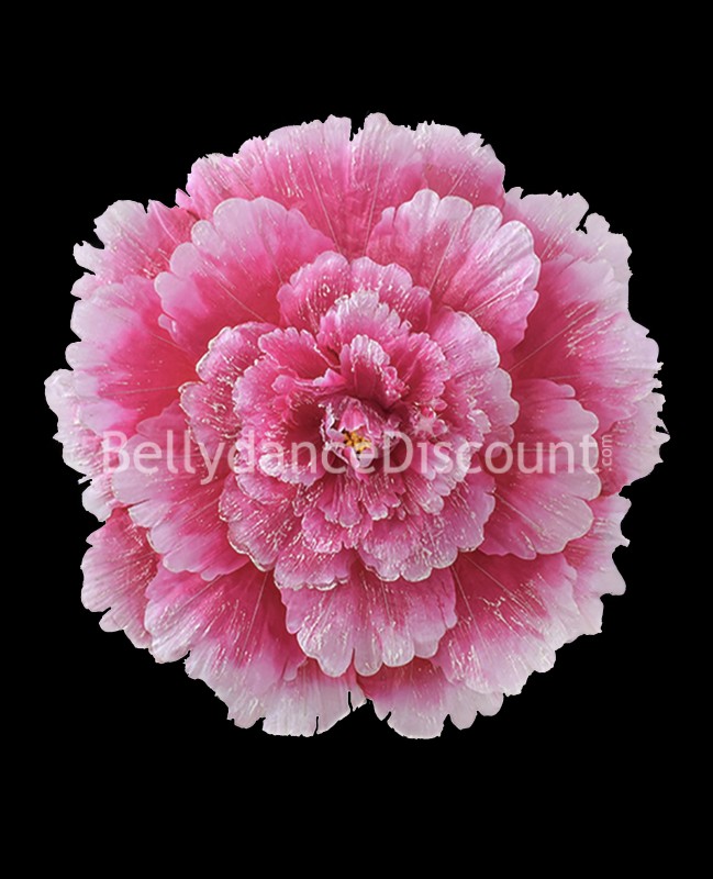 Blumen-Sonnenschirm mit Blütenblättern in Pink