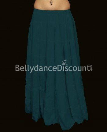 Jupe tribale de danse orientale verdâtre