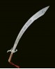 Silver Bellydance saber
