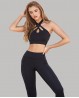 Completo di danza 2 pezzi nero