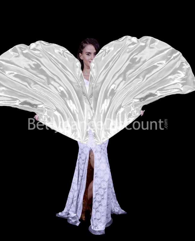 Runder Flex’veil in Silber - Maxi