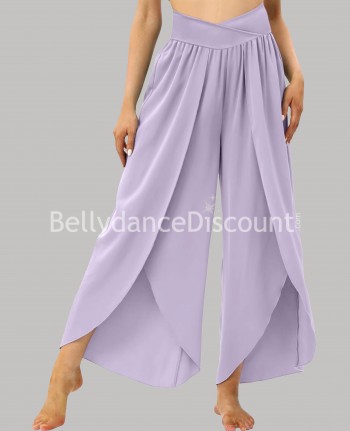 Lilac flared dance pants