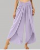 Pantaloni di danza svasati lilla