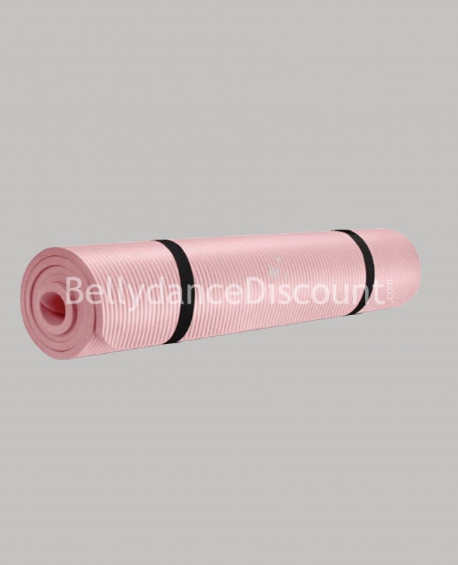 Tappetino fitness rosa + cinghia