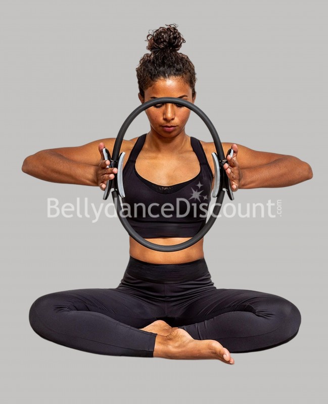 Schwarzer Pilates-Ring
