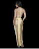Costume de danse orientale doré à franges