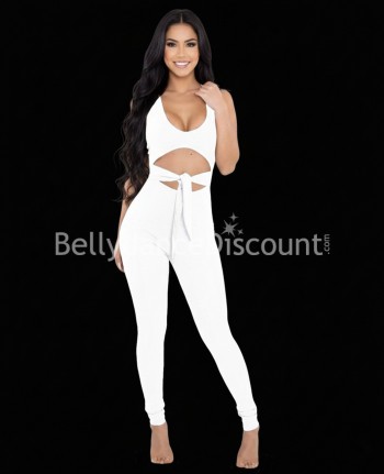 White training suit for dance