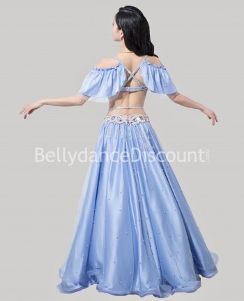 Pastel blue Bellydance costume