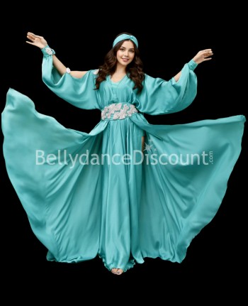Costume Muwashahat di danza del ventre turchese