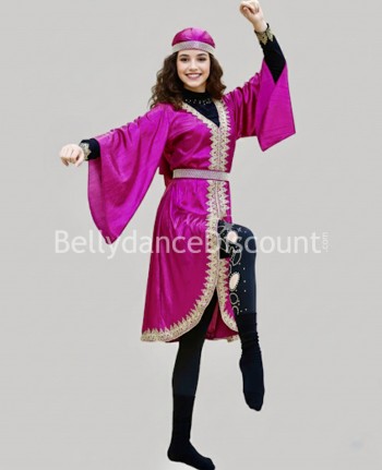 Tenue de danse Dabke rose fuchsia
