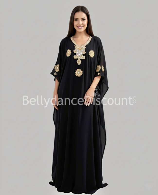 Vestito orientale Khaliji nero