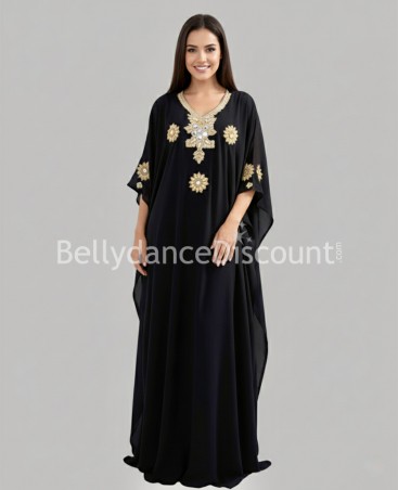 Khaliji Oriental dress black
