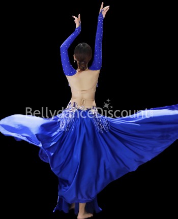 Midnight blue belly dance...