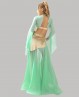 Green and gold Bellydance costume