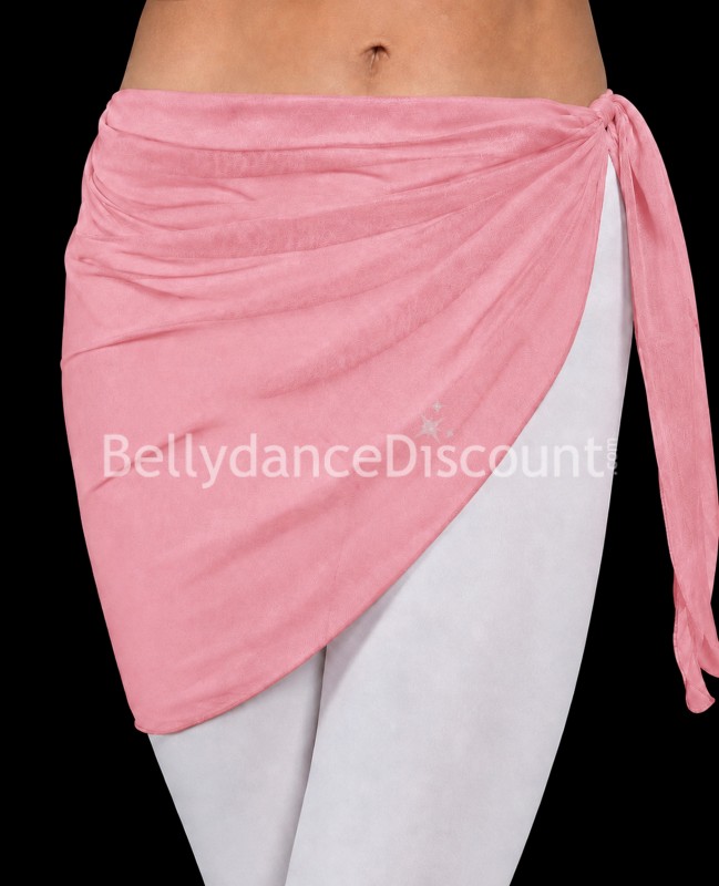 Foulard de danse orientale vieux rose Foulard de danse orientale vieux rose