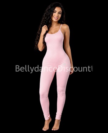 Combinaison de danse femme rose clair