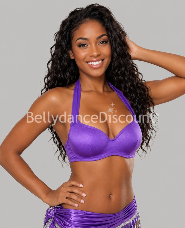 Basic BH für den orientalischen Tanz in Violett Basic BH für den orientalischen Tanz in Violett