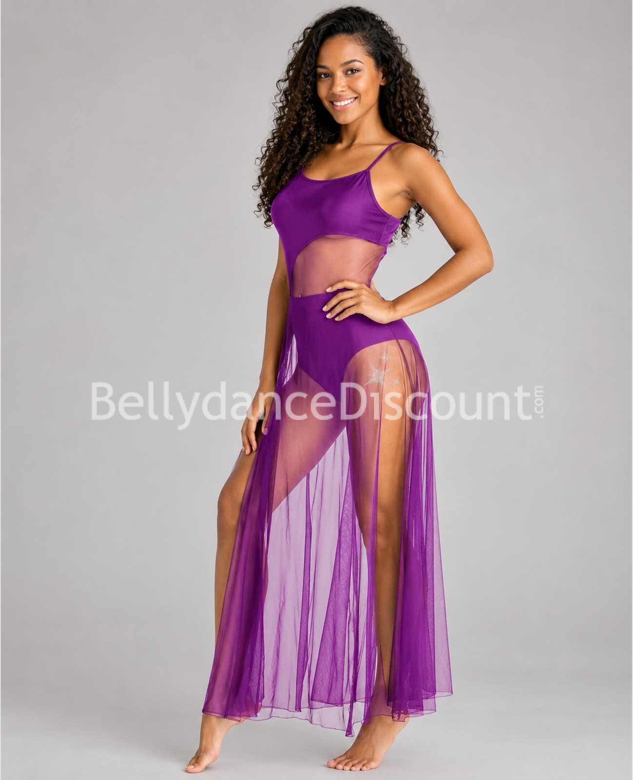 Vestido body de danza violeta Vestido body de danza violeta