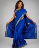 Dark blue Bollywood Saree