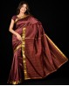 Sari für den Bollywood Tanz in Braun
