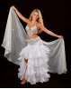 Set soutien-gorge + ceinture de danse orientale diamant